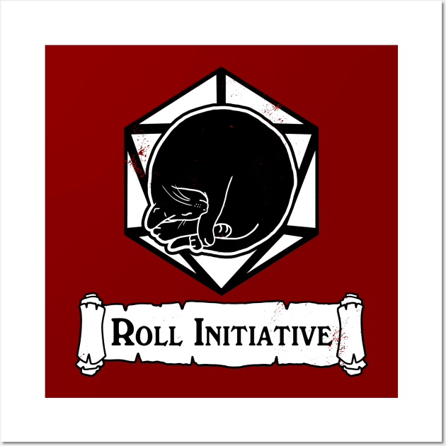 Roll for Initiative - alternate Wall Art by CCDesign